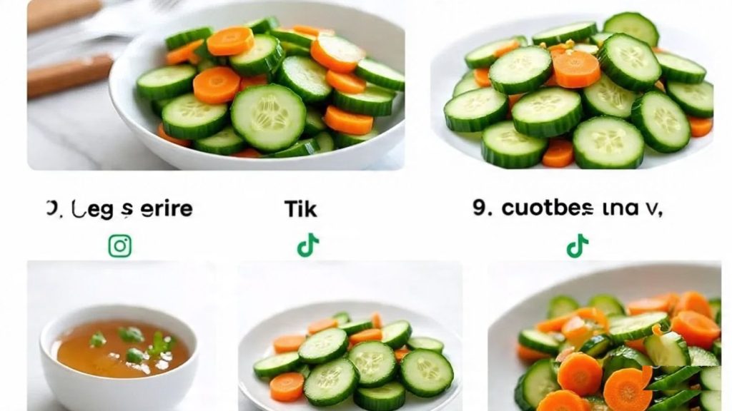 Easy California Roll Cucumber Salad Recipe – Viral TikTok Trend Made Simple
