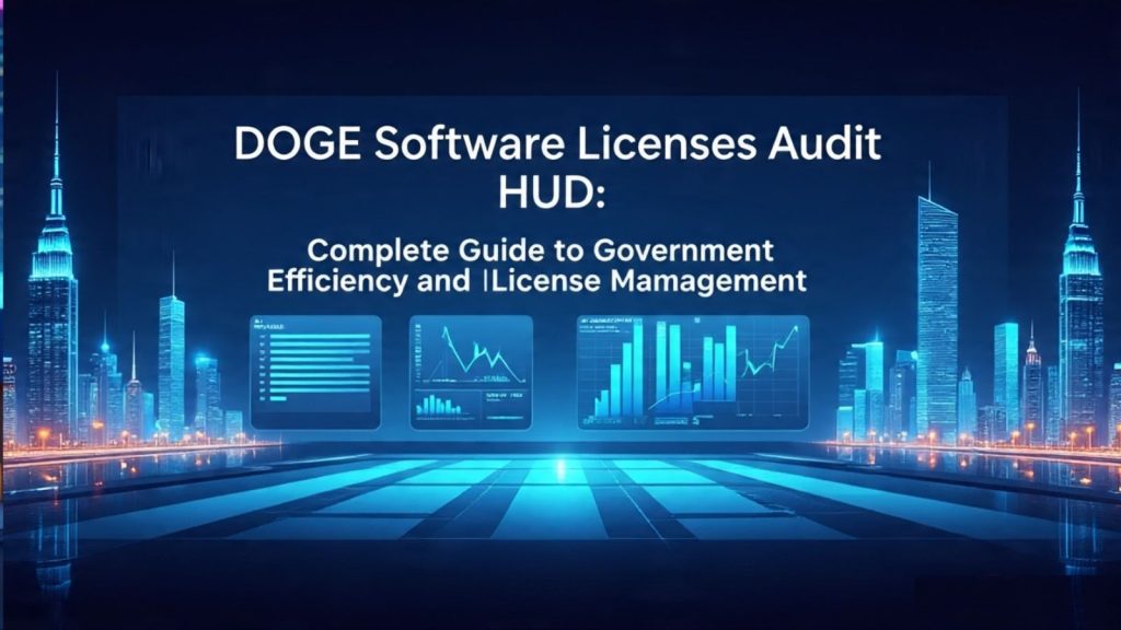 DOGE Software Licenses Audit HUD: Complete Guide to Government Efficiency and License Management