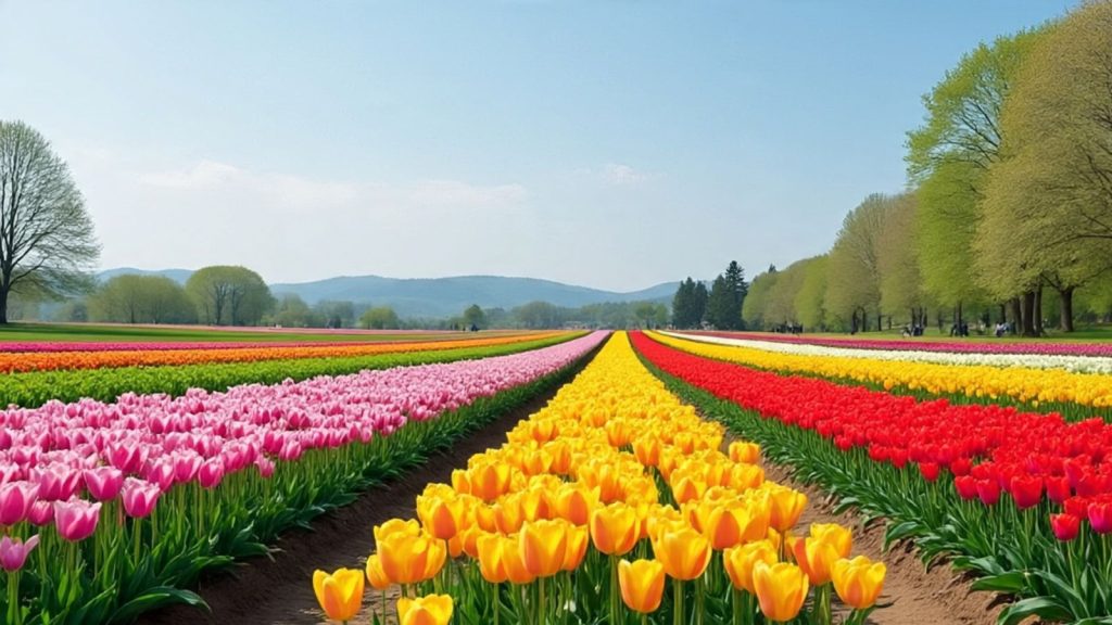 Tulip Fields in Oregon
