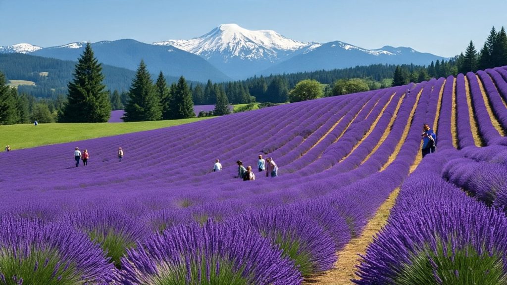 Oregon Lavender Festival Hood River Valley