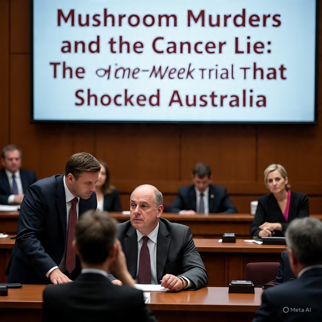 Mushroom Murders and the Cancer Lie: The Nine-Week Trial That Shocked Australia Mushroom Murders and the Cancer Lie: The Nine-Week Trial That Shocked Australia