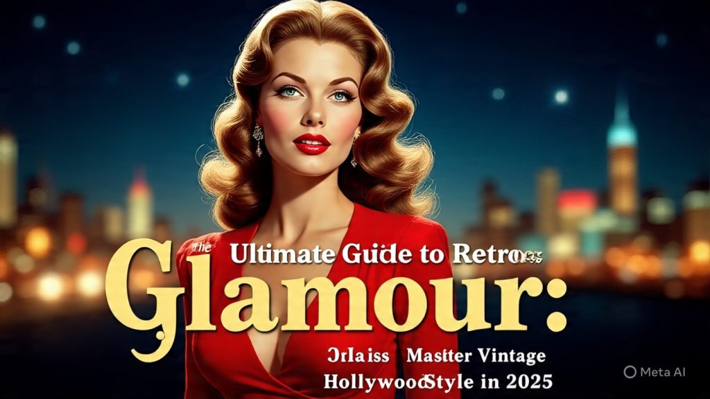 The Ultimate Guide to Retro Glamour: Master Vintage Hollywood Style in 2025 Retro Glamour