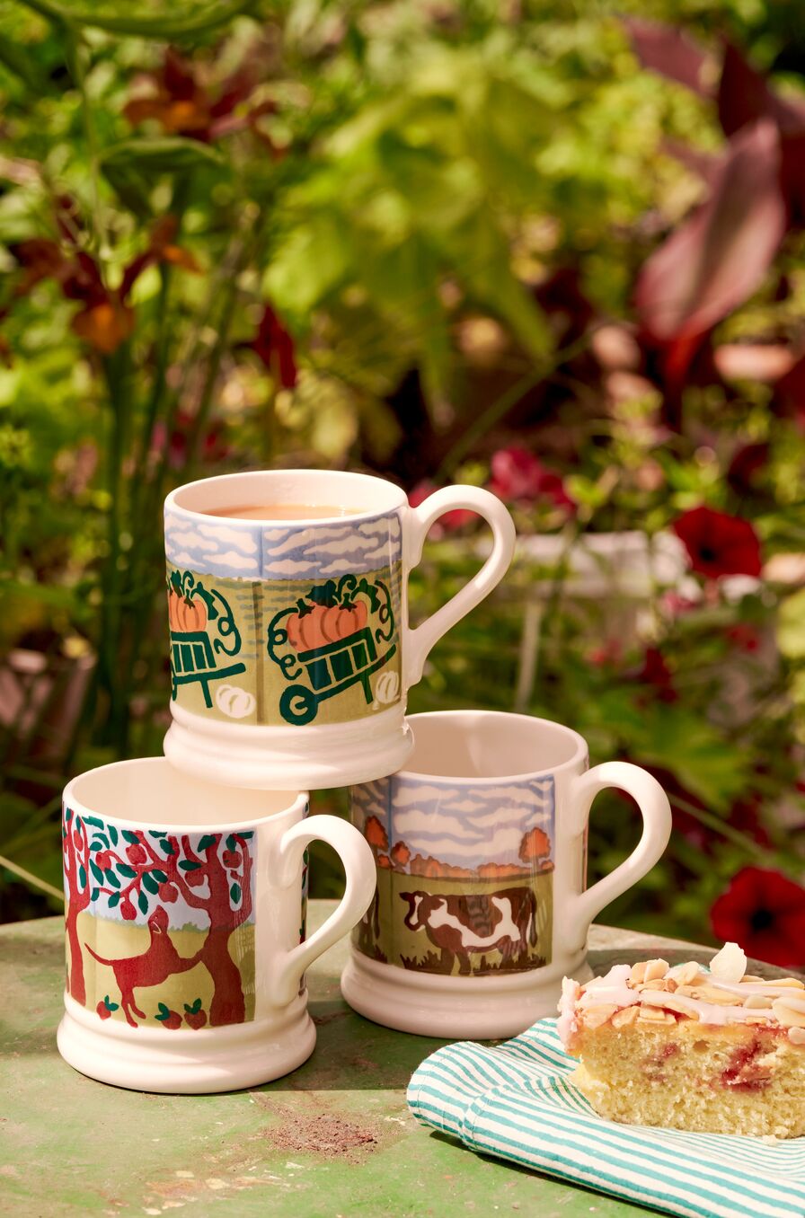 Emma Bridgewater autumn half pint mugs