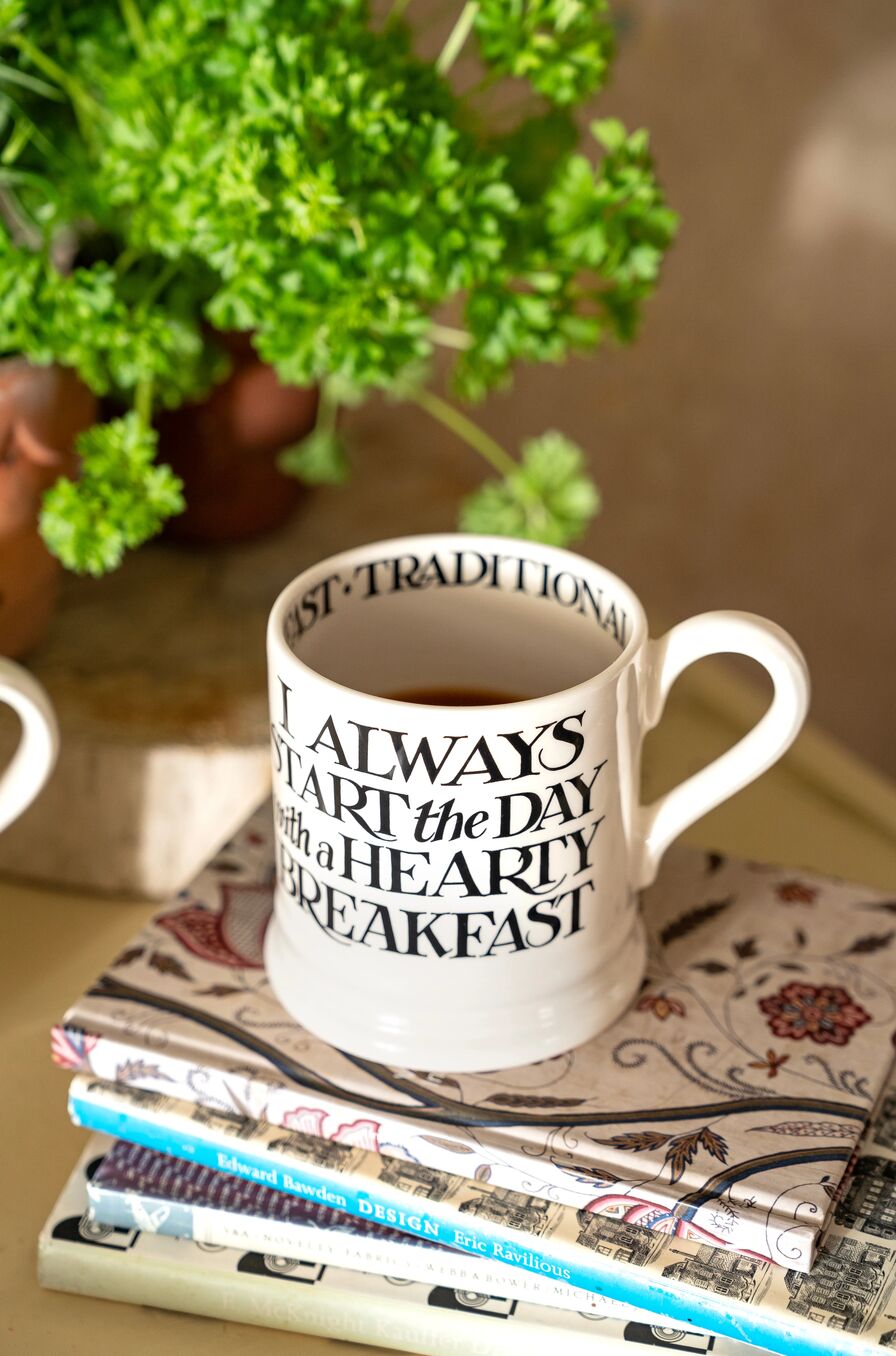 Emma Bridgewater Black Toast half pint mug