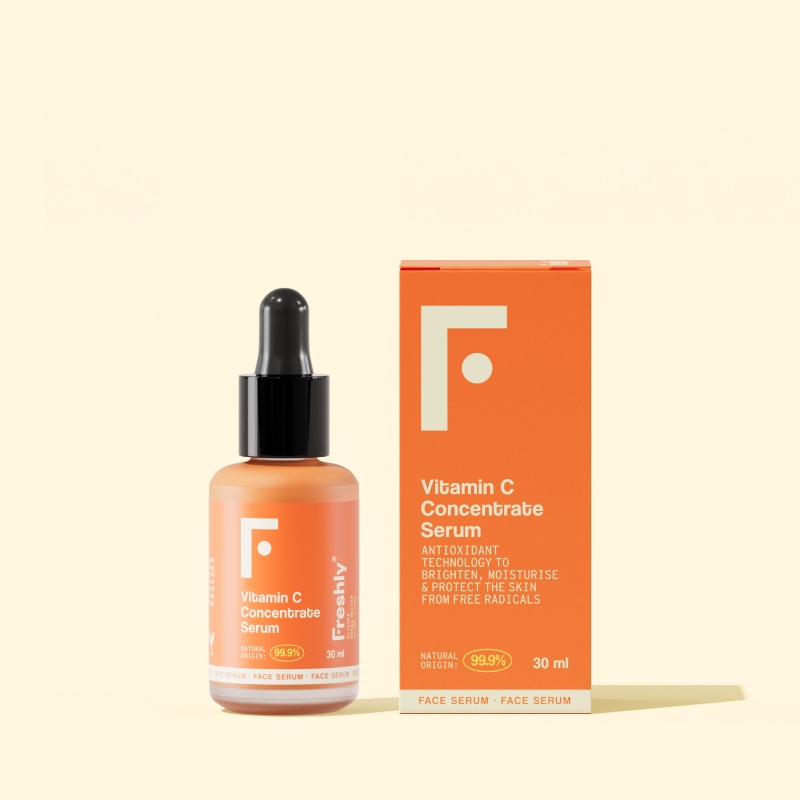 Freshly Cosmetics Vitamin C Concentrate Serum bottle and box