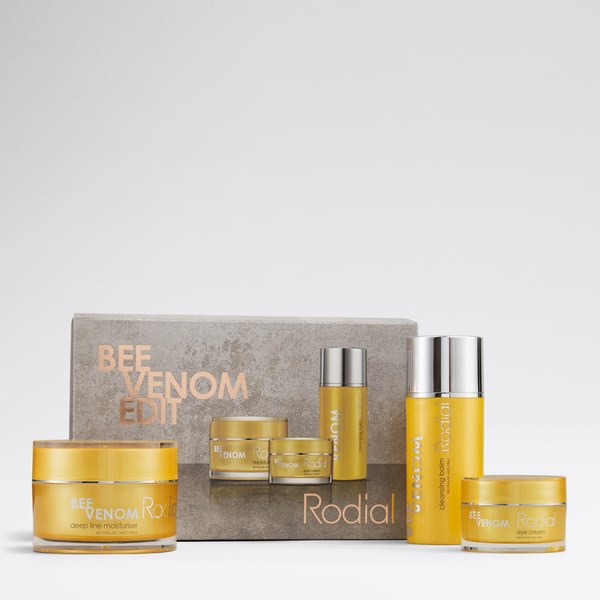 Rodial Bee Venom Edit gift set with cleansing balm, eye cream and moisturiser